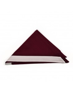 Foulard Fond Bordeaux... 2